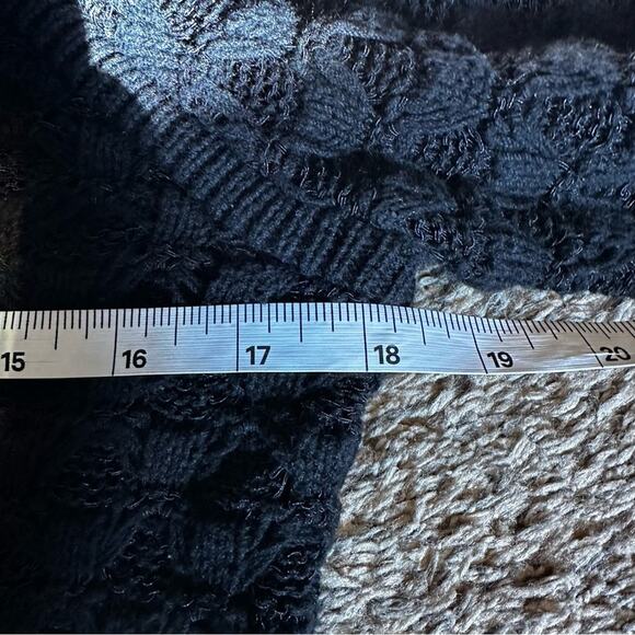 Loft women’s sweater small black long sleeve - Picture 7 of 8